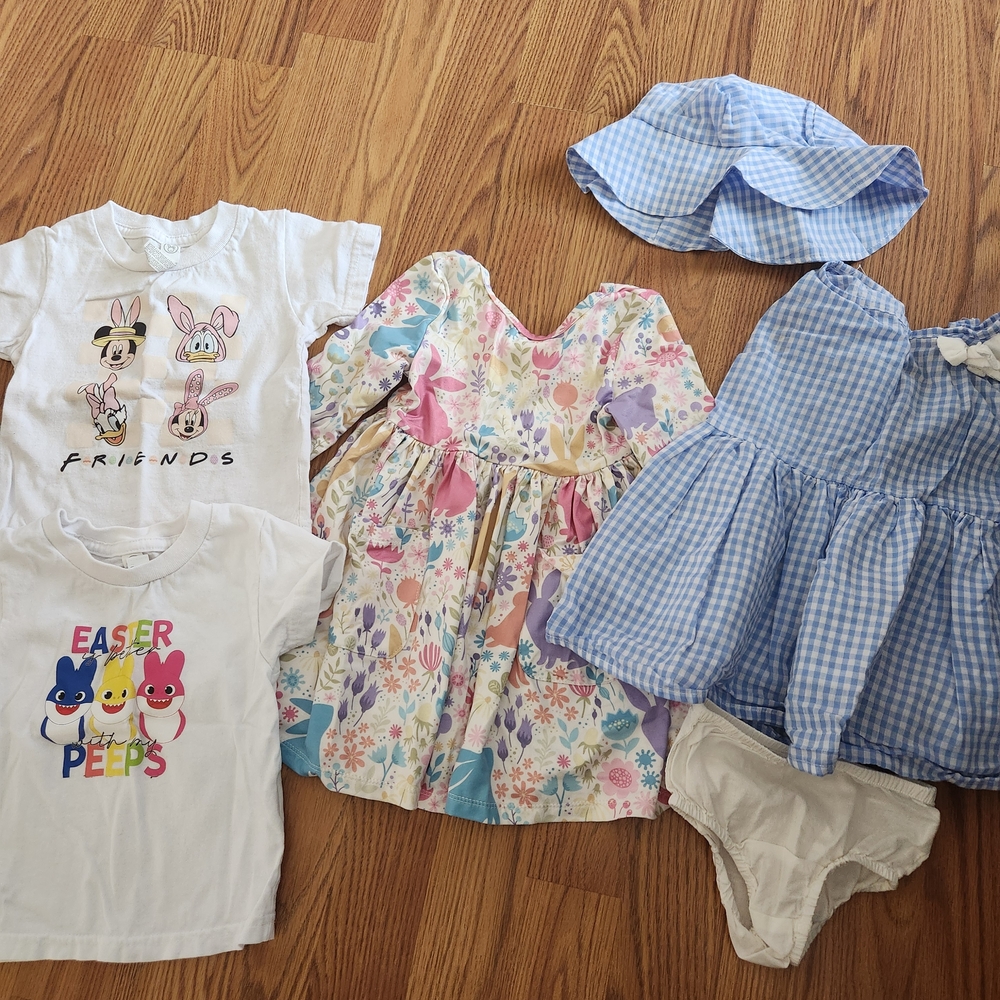 Girl 12-24 Months Easter Clothes